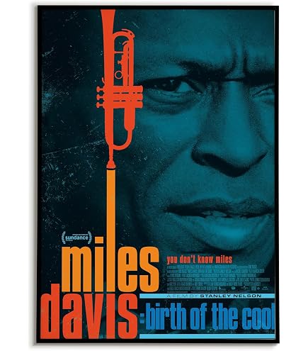 Amazon.com: HISTORIX Vintage 1960 Miles Davis Poster Photo - 16x20